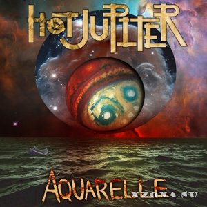 Hot Jupiter - Aquarelle (2019)