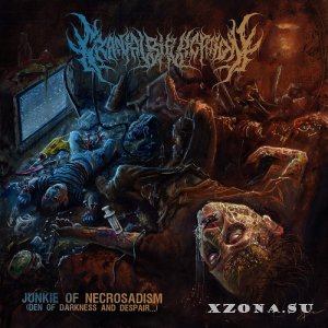 Cranial Bifurcation - Junkie Of Necrosadism (Den Of Darkness And Despair...) (2024)